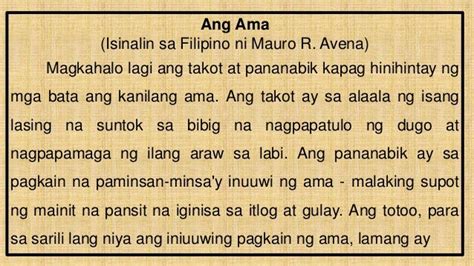 kwentong kalibugan ng mag ama|Ang Ama (Buod) .